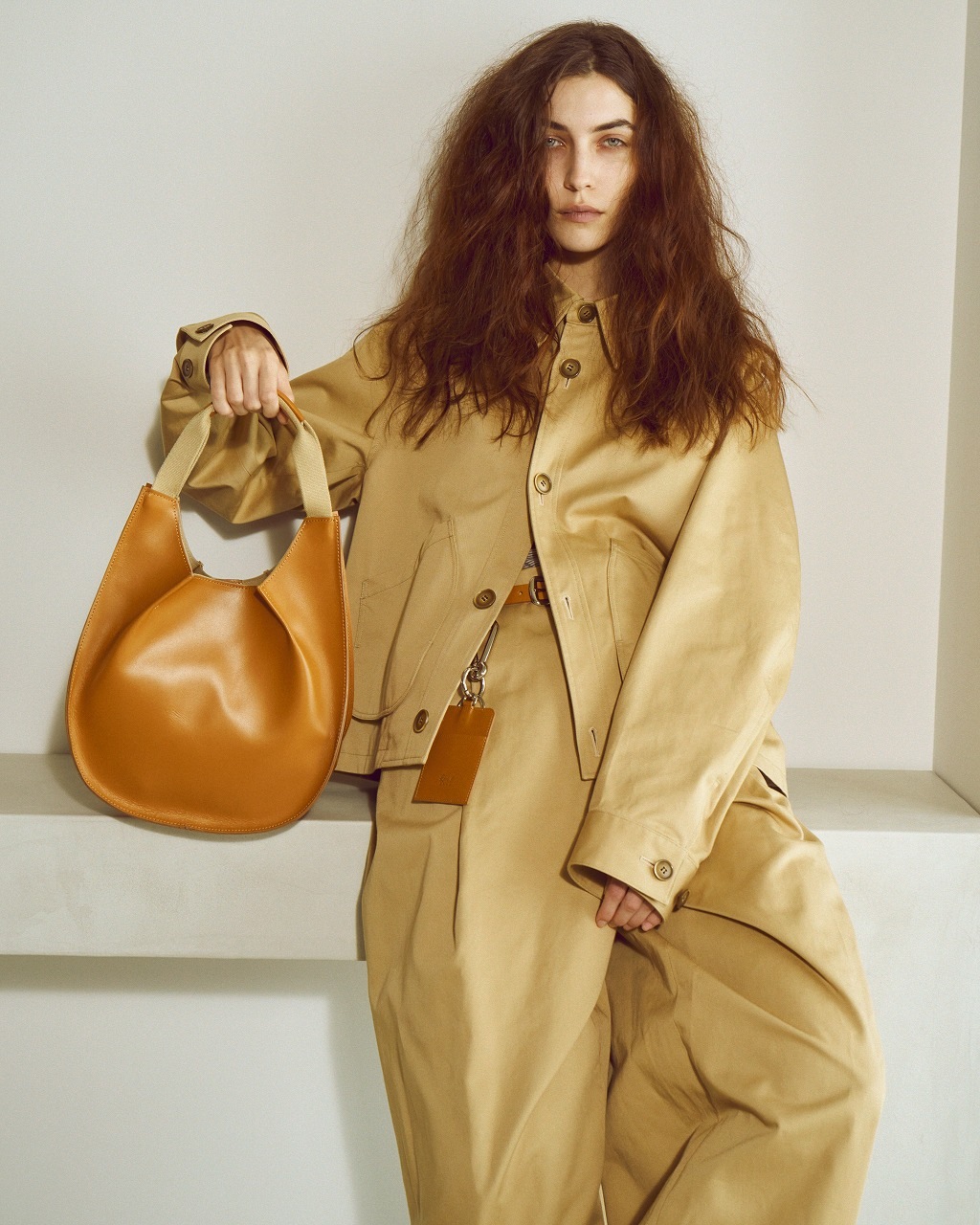 Rich I/リッチアイ】Rich I-09-B-04 / S. CircleI [Leather Handle Bag