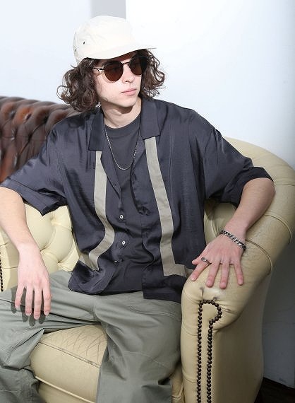 QUOLT クオルト】MWANGA SHIRTS / SUMI-KURO,KHAKI（2色）901T