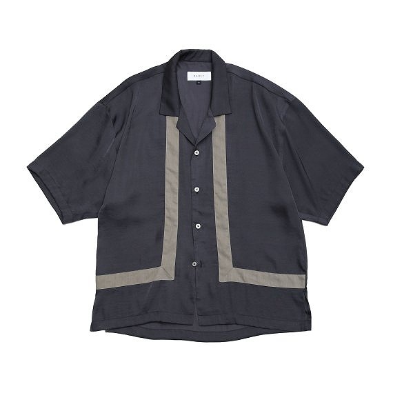QUOLT クオルト】MWANGA SHIRTS / SUMI-KURO,KHAKI（2色）901T