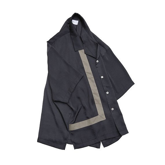 QUOLT クオルト】MWANGA SHIRTS / SUMI-KURO,KHAKI（2色）901T