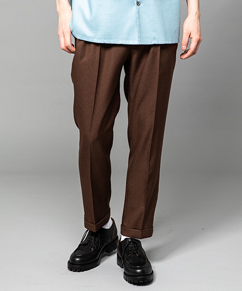 MR.OLIVEミスターオリーブ】 RETORO POLYESTER TWILL / EASY ONE
