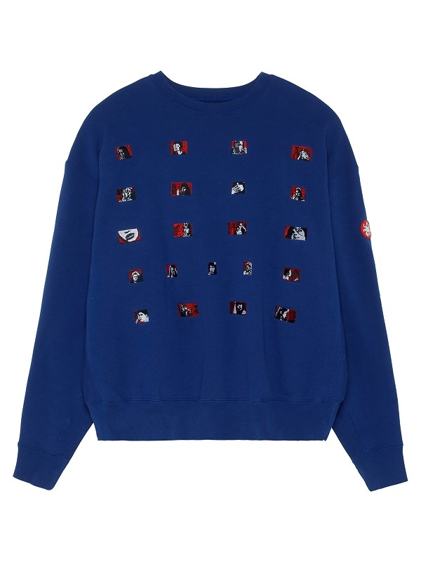 C.E/CAVEMPT】 EMBROIDERY PICS CREW NECK CES18CS04 | CAV-EMPT (C.E  