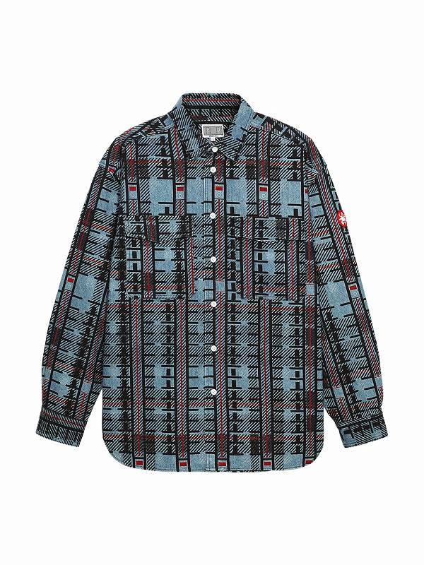 C.E cavempt DENIM SHORT SHIRT JACKET C.E cavempt DENIM SHORT SHIRT JACKET