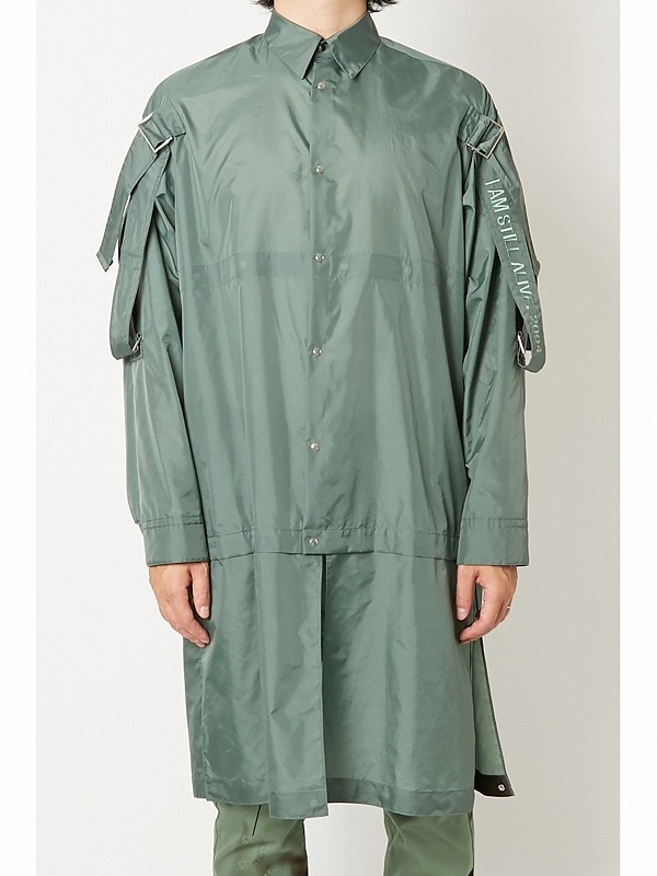 ALMOSTBLACKオールモストブラック】 SHIRTS COAT 21SS-SH02(2色
