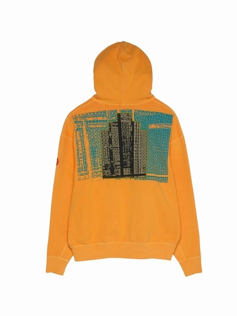 c.e cavempt OVERDYE PULLOVER L オレンジ