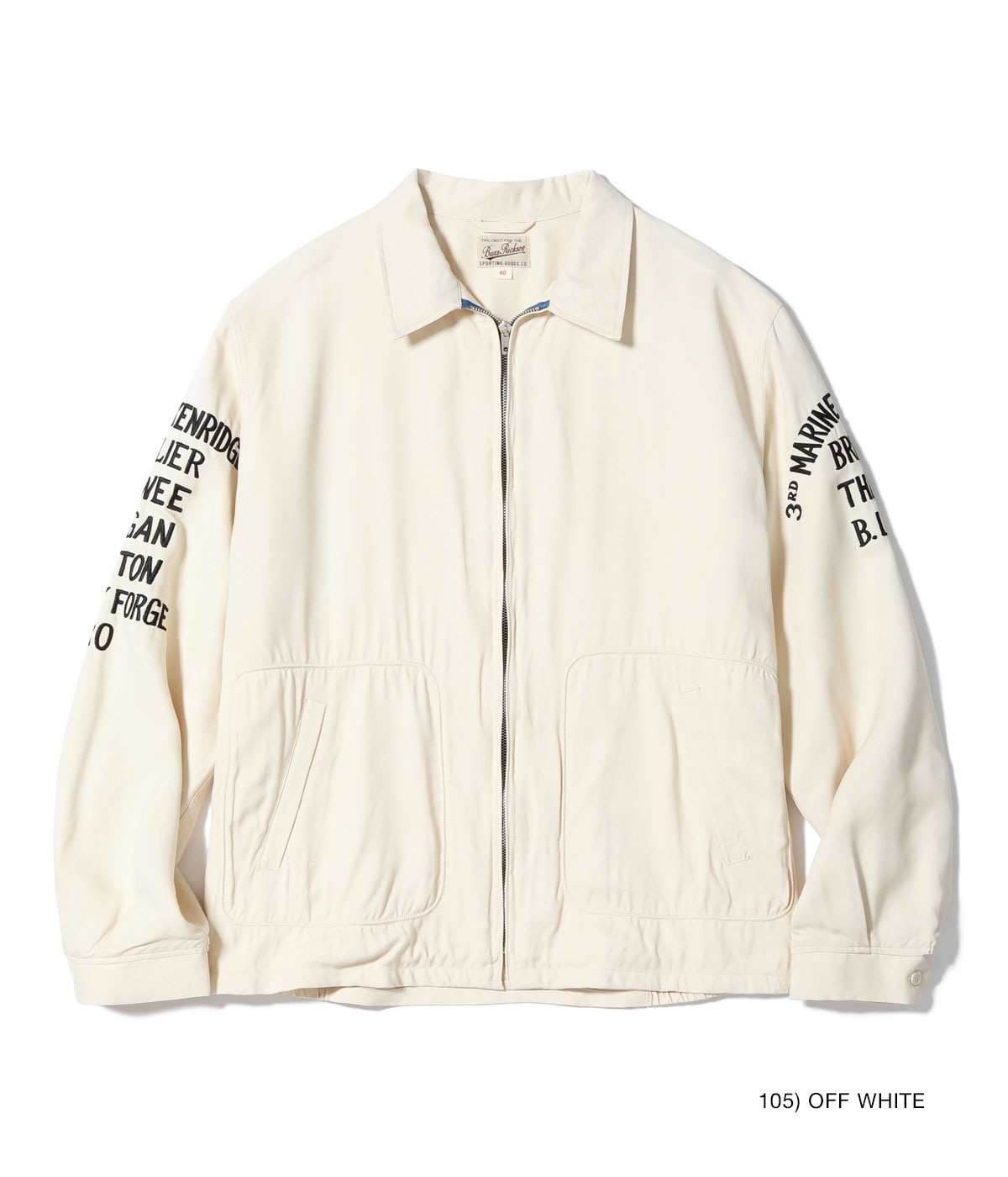 BUZZ RICKSON'S バズリクソンズ】TOUR JACKET “U.S. MARINE CORPS 3rd