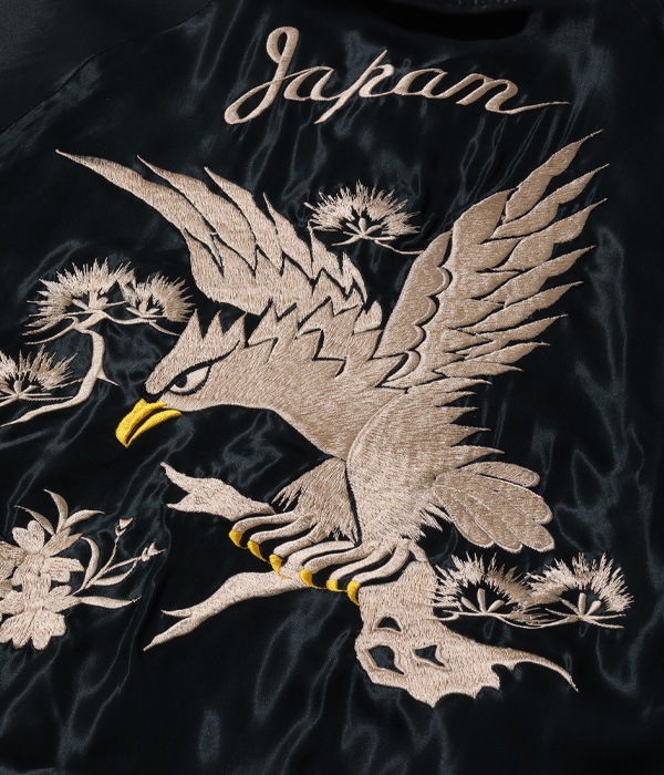テーラー東洋 “WHITE EAGLE” × “GOLD DRAGON” TAILOR TOYO テーラー東洋】Mid 1950s Style Acetate Souvenir Jacket