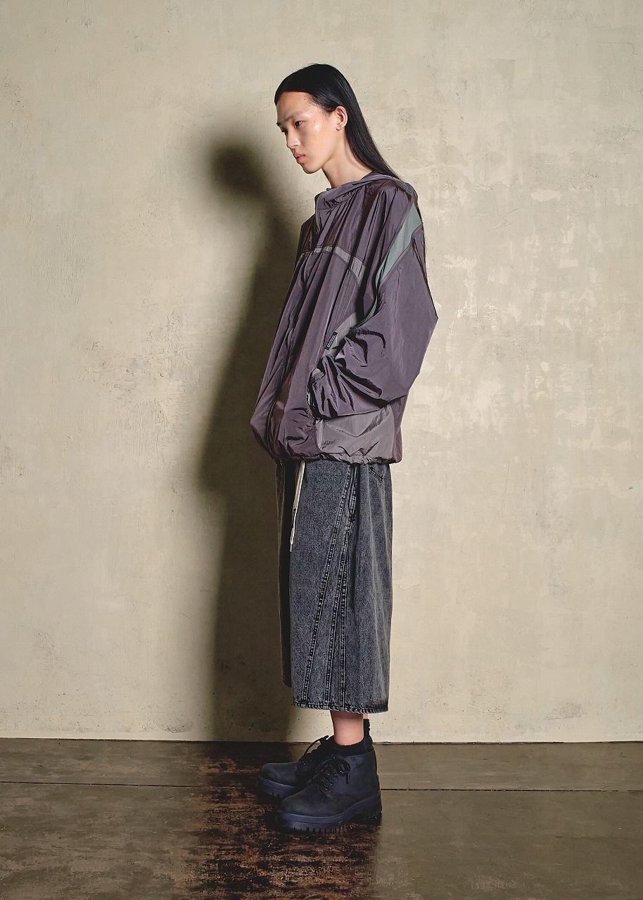 POINT3倍】【WIZZARD (ウィザード)】BACK ZIP WIND JACKET（W25SS