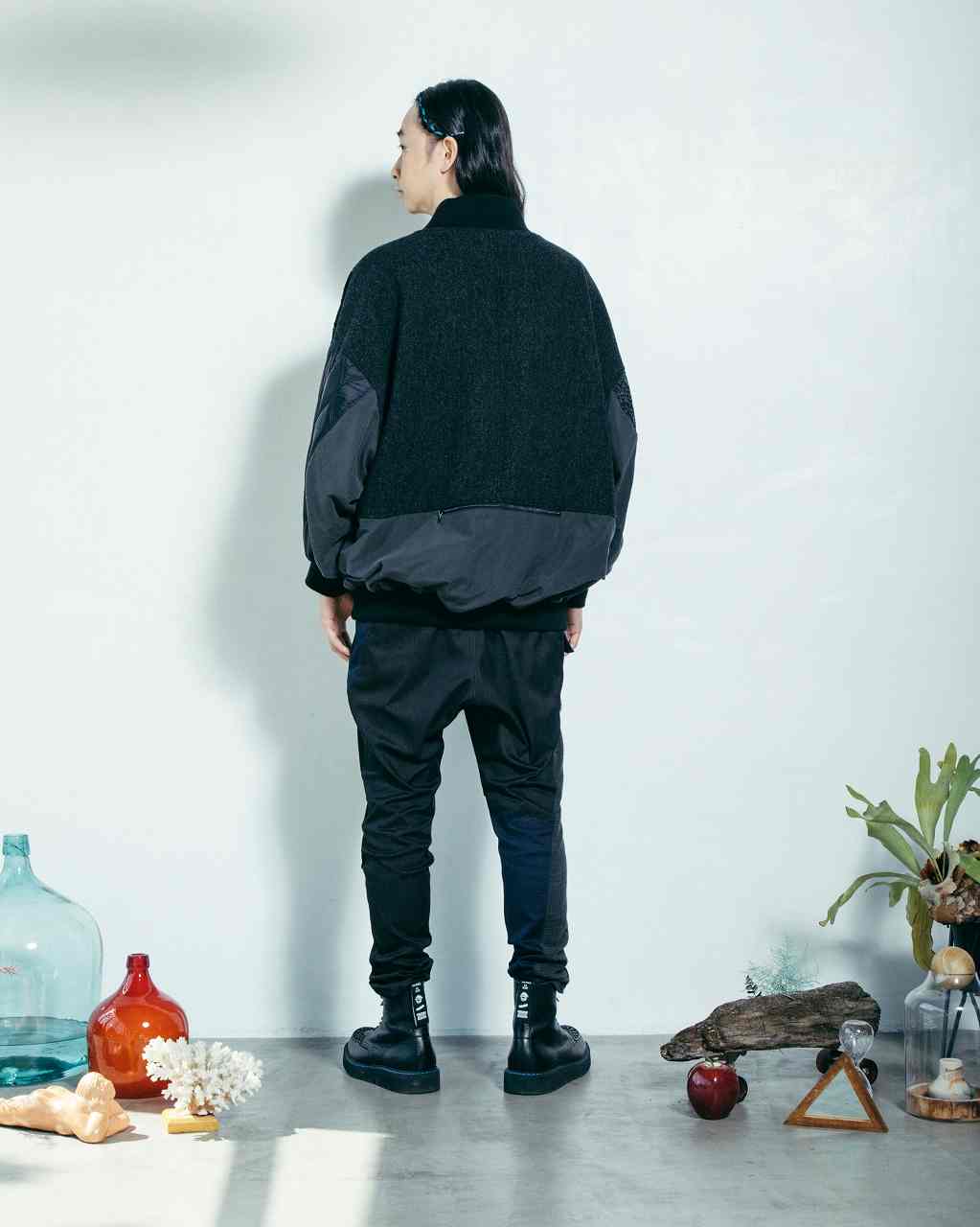 STOF Melting Textile Blouson ミクスチャーブルゾン 【公式通販】