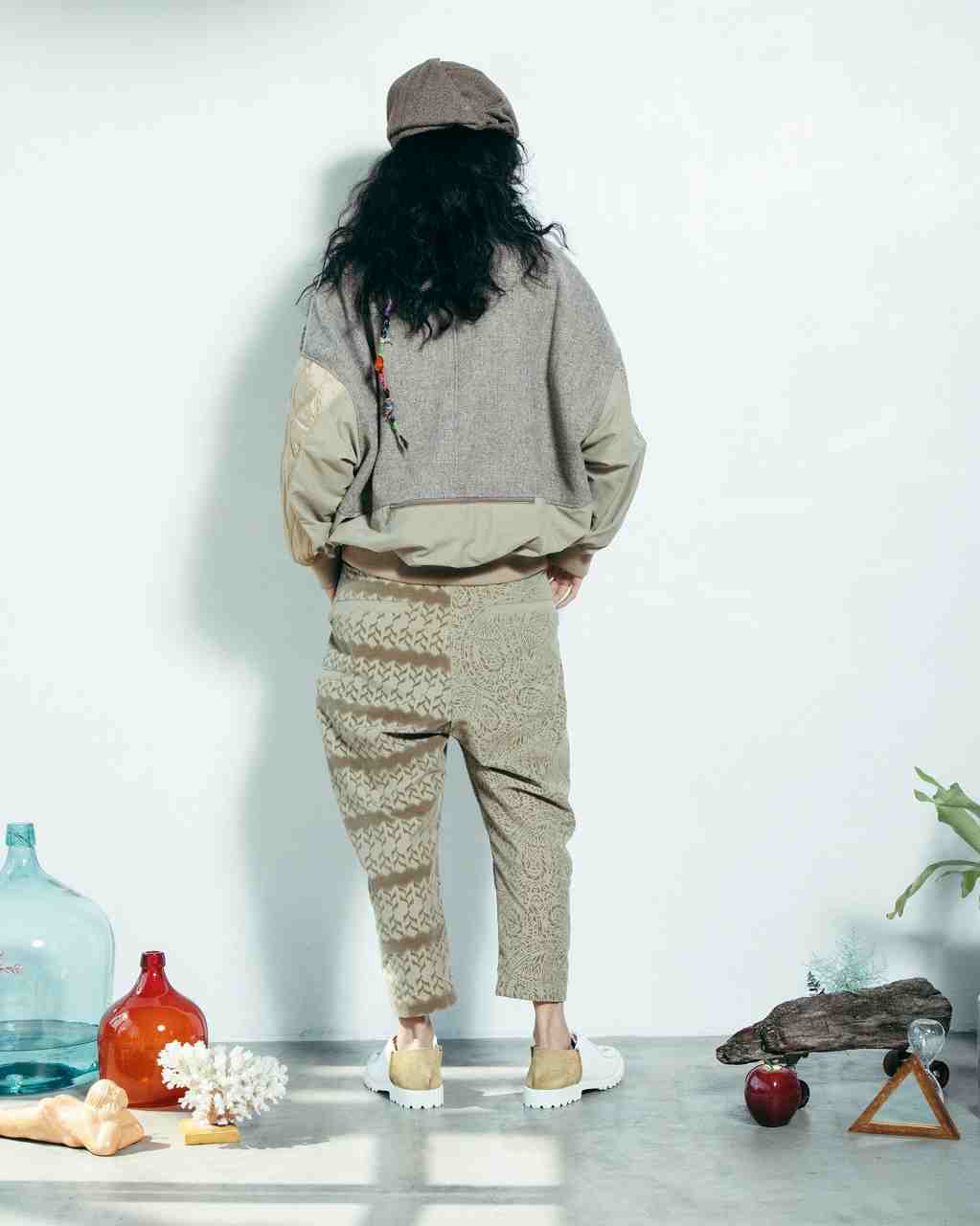STOF Melting Textile Blouson ミクスチャーブルゾン 【公式通販】