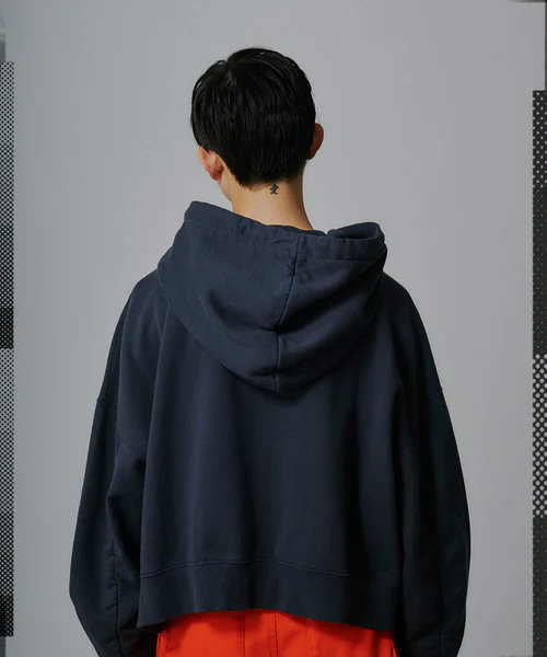 25AW】【FACETASM ファセッタズム】CROPPED ZIP-UP HOODIE（4色