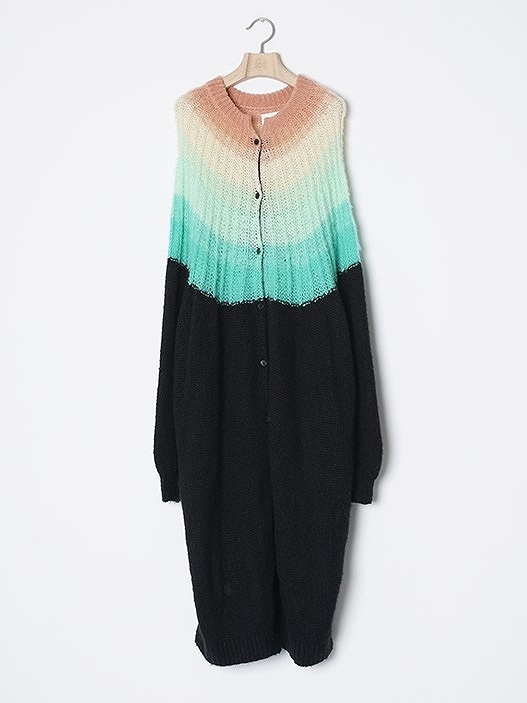 bedsidedrama - bedsidedrama/ベッドサイドドラマ/オーロラモヘアニットコート BEDSIDEDRAMAベッドサイドドラマ】 Aurora Mohair Knit Coat bsd21AW