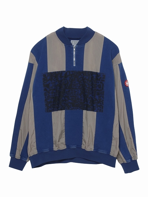 C.E/CAVEMPT】STRIPE HALF ZIP PULLOVER CES16JK15 | CAV-EMPT (C.E  
