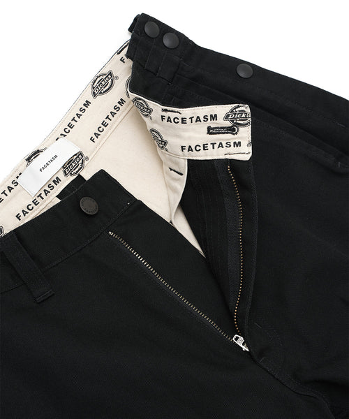 FACETASM - × DICKIES / BASKETBALL PNTS - BLACK / ワイド