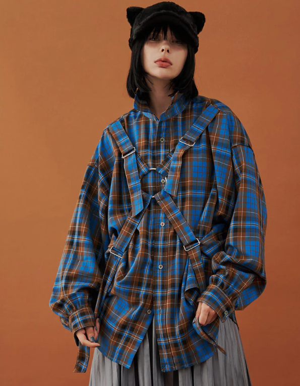 本日終了　Paratrait 26AW check shirts SeeSew】PARASHUTE CHECK SHIRTS （240080）（2色） | SeeSew | AMATERA