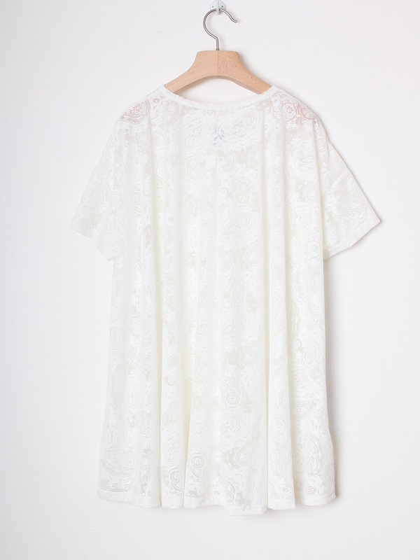 ベッドサイドドラマ　HAGOROMO Flock Tee bedsidedramaベッドサイドドラマ】 HAGOROMO Flock Tee bsd21SS-07(2色