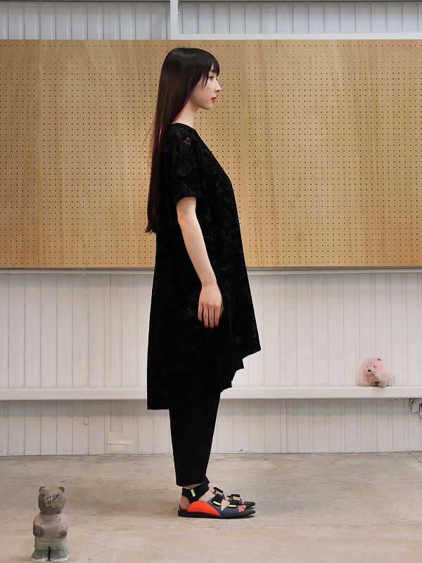 ベッドサイドドラマ　HAGOROMO Flock Tee bedsidedramaベッドサイドドラマ】 HAGOROMO Flock Tee bsd21SS-07(2色