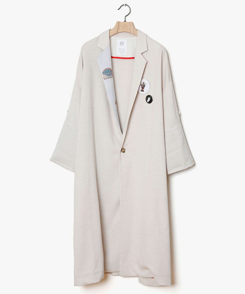 予約】【STOFストフ】 Omnibus JQ right coat コート(SF23SS-02