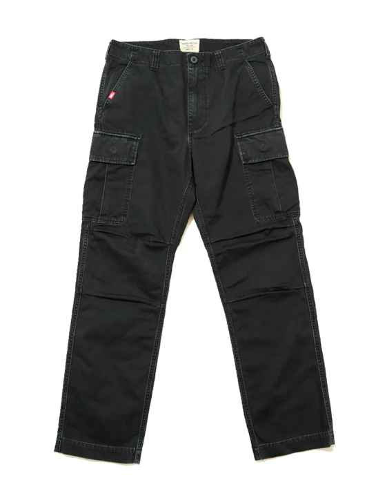【極美品★Mサイズ】AVIREX　P.D.W.　ブートキャンプパンツ　黒　Y2K 00s AVIREX PDW アヴィレックス マルチポケット カーゴパンツ XL