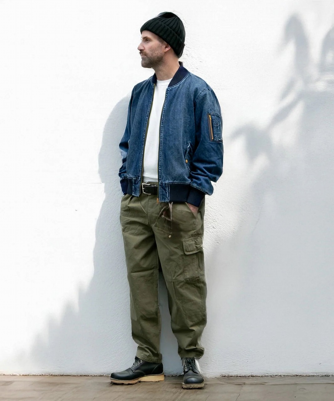 TMT】MA-1 DENIM JACKET /TJKF2502 (デニム/MA1/25AW) | TMT | AMATERA
