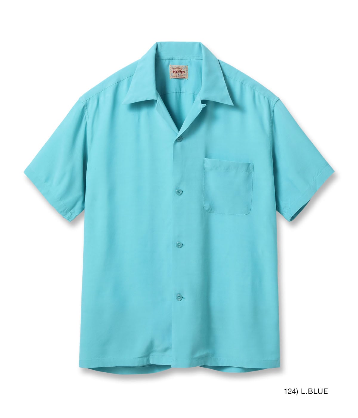 STYLE EYES/ スタイルアイズ】RAYON BOWLING SHIRT “PLAIN