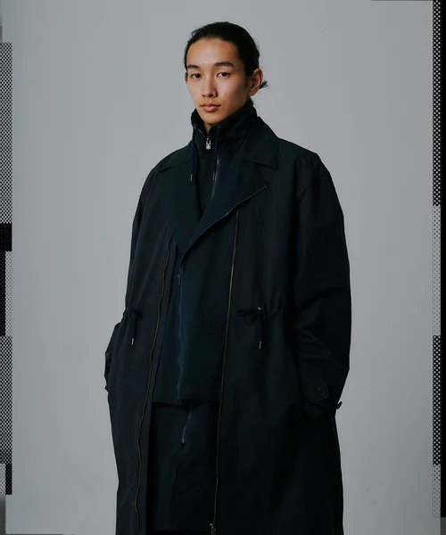 POINT2倍】【FACETASM ファセッタズム】TRIPLE LAYERED COAT（アウター