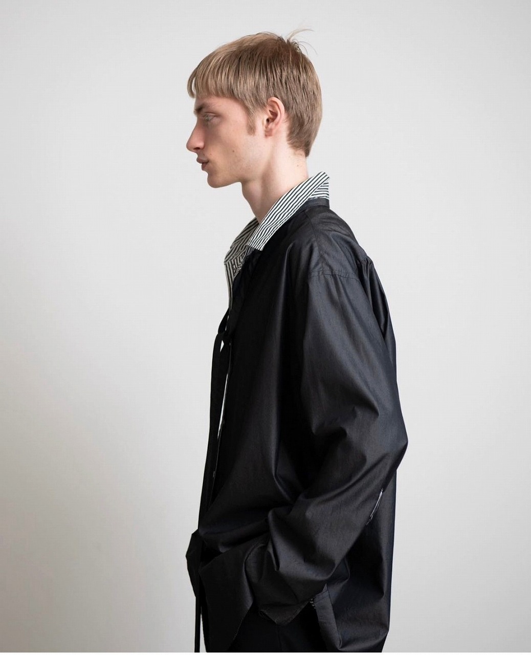 23AW】【Rich I/リッチアイ】Rich I-04-SH-01 REVERSIBLE SHIRT（2色 