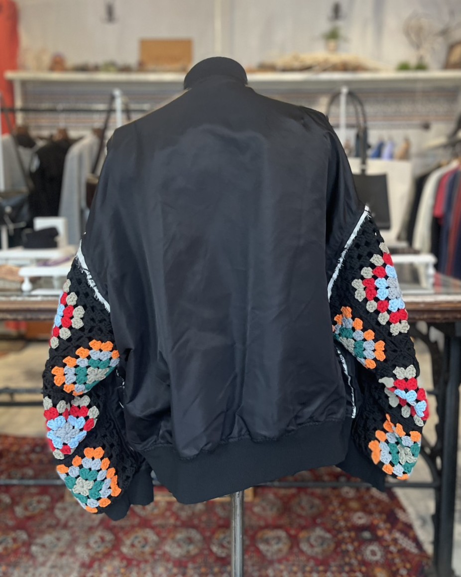 26SS春物】【DISCOVEREDディスカバード】DISCOVERED CROCHET SLEEVE MA