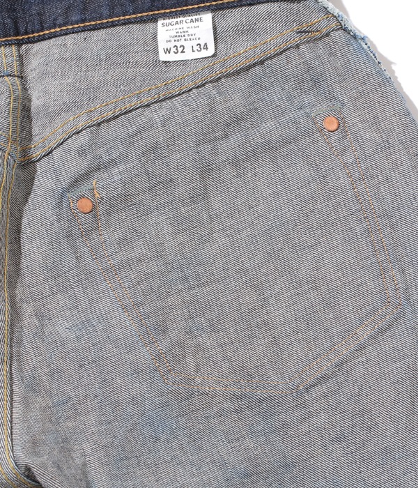 TIME SALE】【SUGAR CANE /シュガーケーン】14.25oz. DENIM 1947