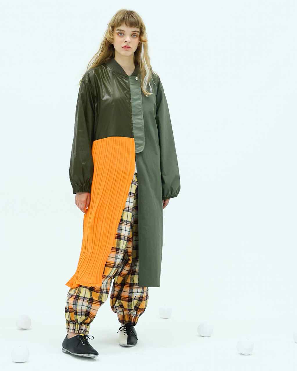 BEDSIDEDRAMAベッドサイドドラマ】Asymmetric right coat（bsd23SS-05