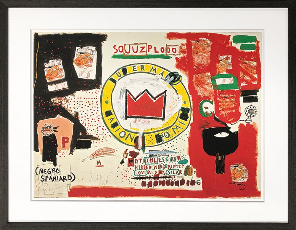 アートパネル アートフレーム】バスキア Jean-Michel Basquiat