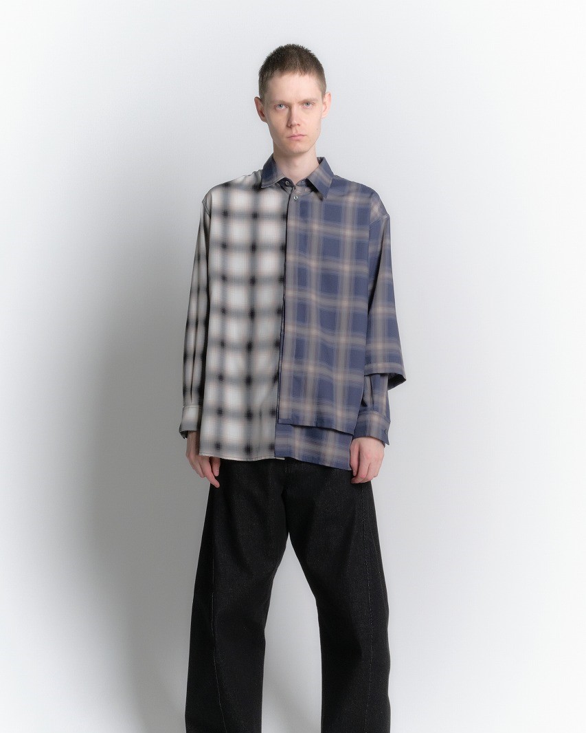 WIZZARD (ウィザード)】DOCKING FLIP SHIRT (W25AW-SH010)（3色