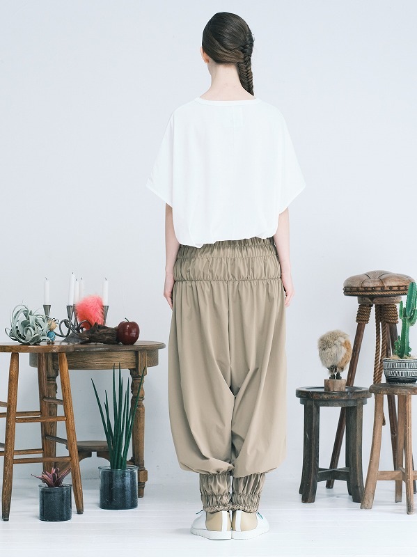 BEDSIDEDRAMAベッドサイドドラマ】 bsd22SS-12 Shirring Pants(2