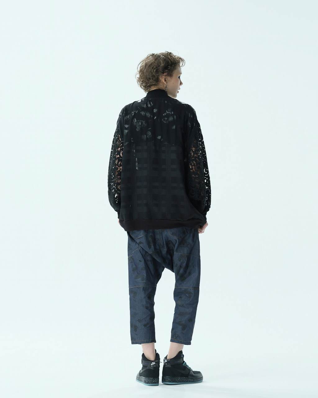 bedsidedrama ベッドサイドドラマ】Skelton Ghost Blouson