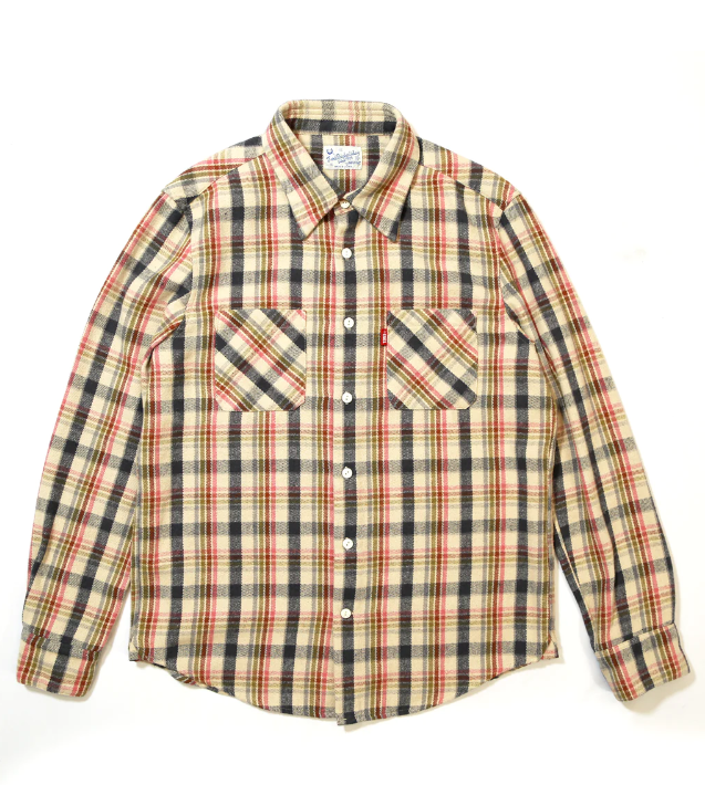 □【TMTティーエムティー】Heavy flannel Check Shirts (3色)TSHF2310