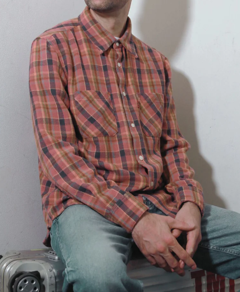 □【TMTティーエムティー】Heavy flannel Check Shirts (3色)TSHF2310