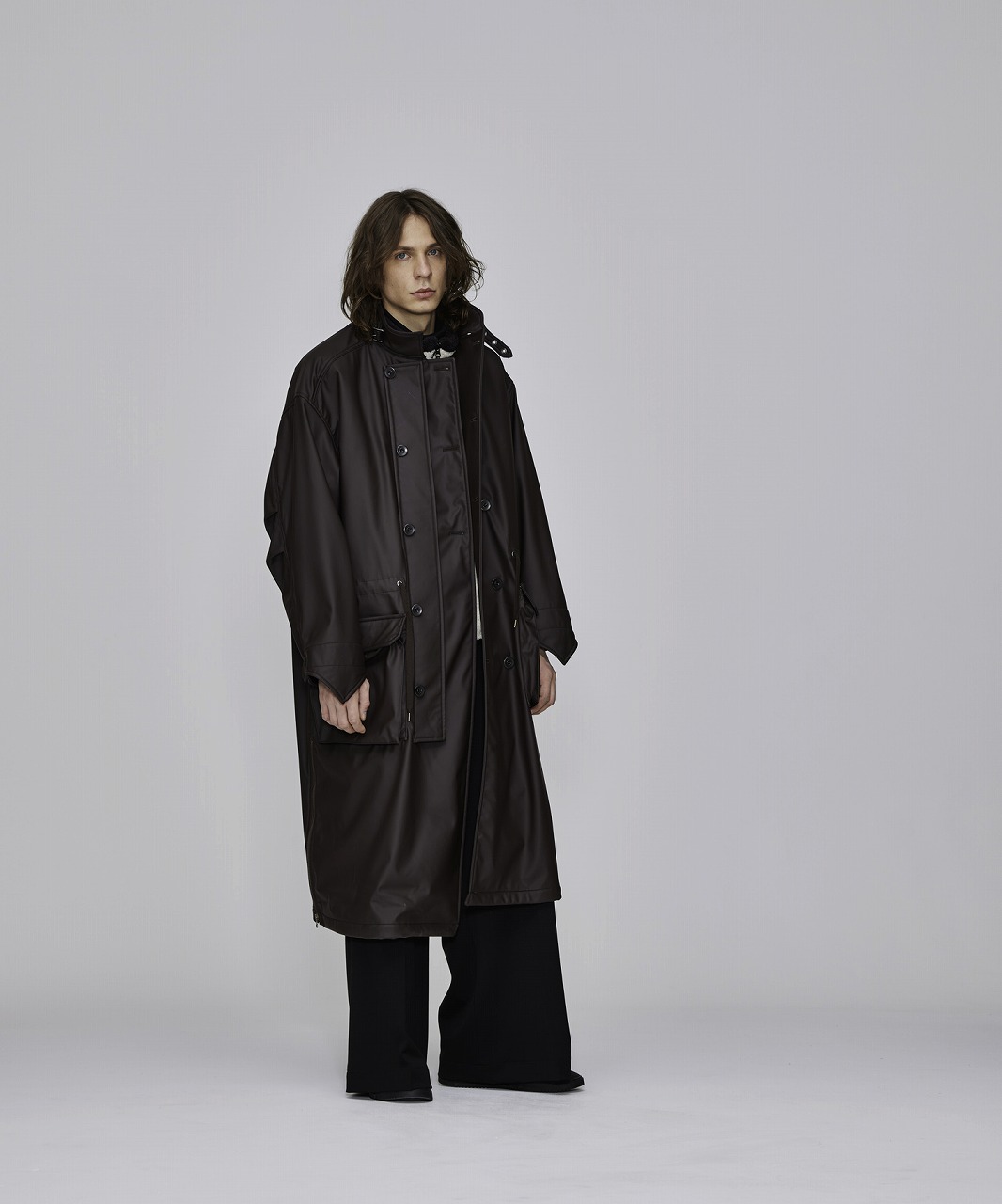 □【IROQUOIS,イロコイ】LODEN CLOTH CO コート（777201）（2色