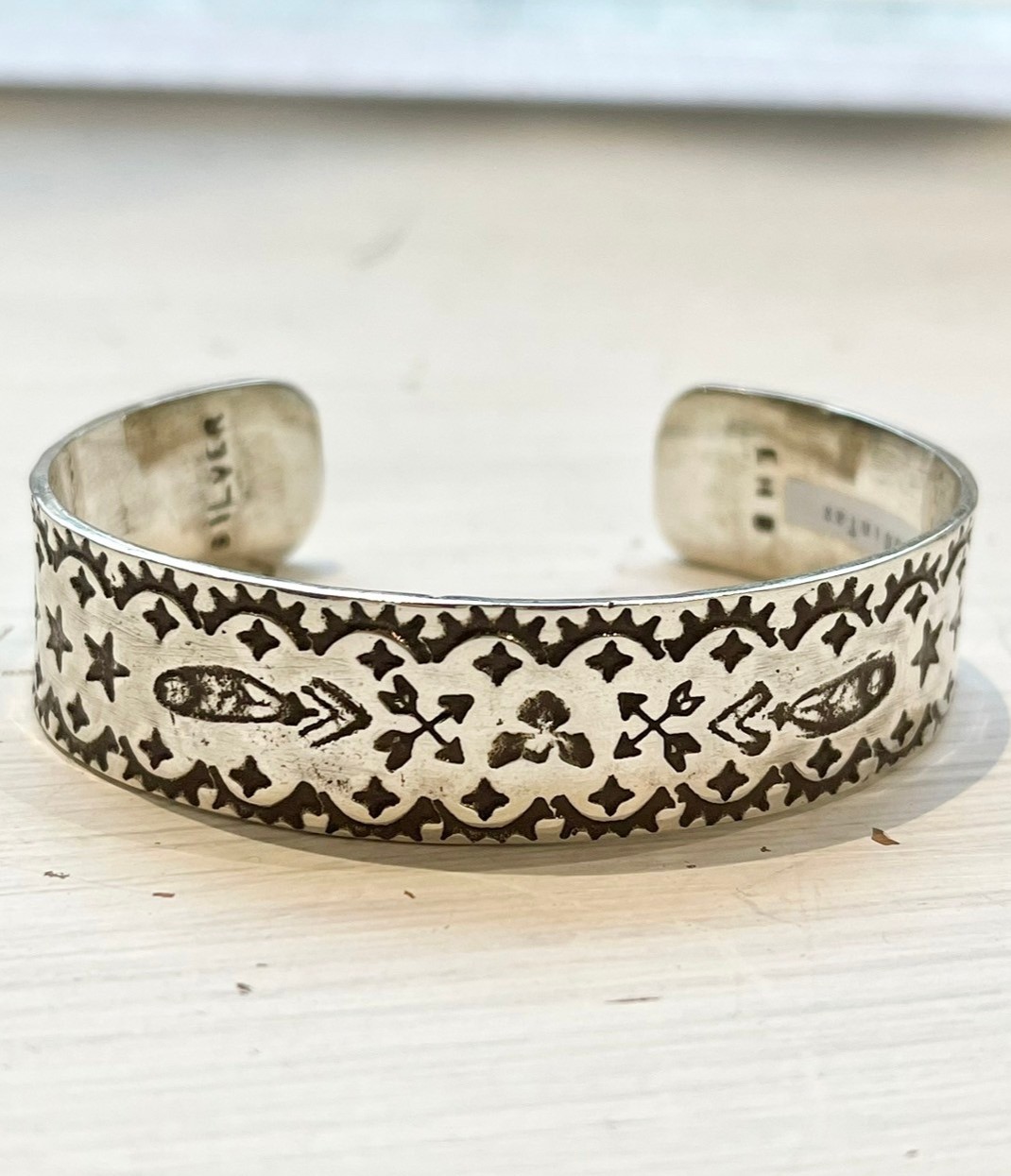 NAVAJO ナバホ】ナバホブレス SILVER /インゴット製法（ナバホ