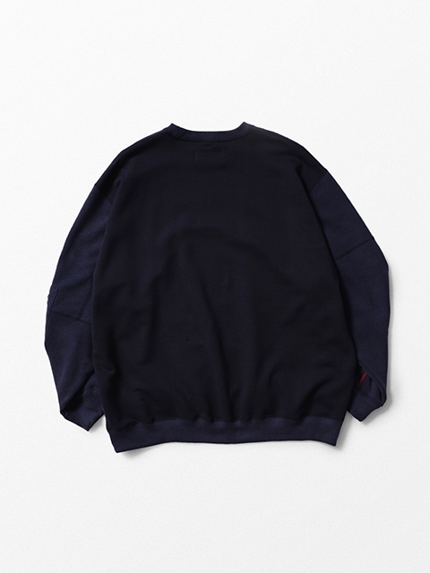 ウィズリミテッド WHIZLIMITED】PATCH SWEAT (25SS)（スウェット）（2