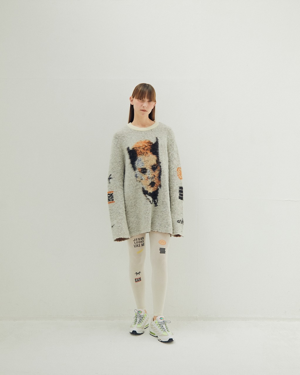 【受注】【10％ POINT還元!!】【STOFストフ】 Alternative Knit Sweater（SF26AW-17）(2色 ...