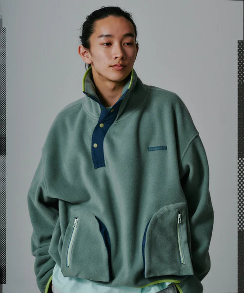 FACETASM ファセッタズム】FLOWING FLEECE SWEAT（2色） | FACETASM