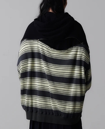 25SS】【FACETASM ファセッタズム】WAFFLE KNIT ZIP HOODIE | FACETASM