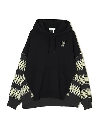 25SS】【FACETASM ファセッタズム】WAFFLE KNIT ZIP HOODIE | FACETASM