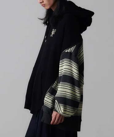 25SS】【FACETASM ファセッタズム】WAFFLE KNIT ZIP HOODIE | FACETASM