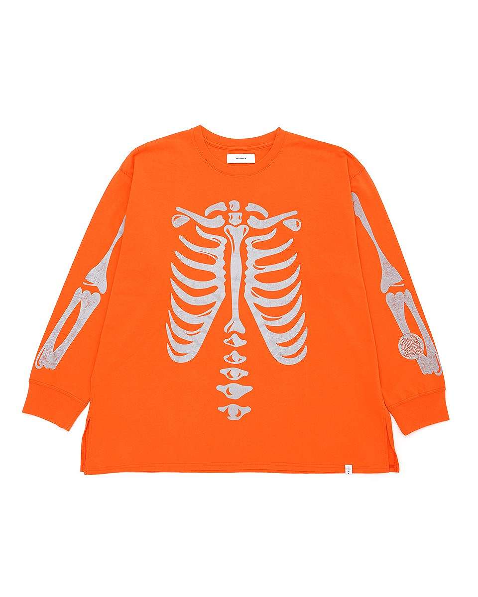 POINT2倍】【FACETASM ファセッタズム】BONES PRINT TEE（4色