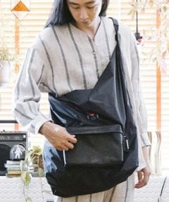 □【STOFストフ】 Leather pocket big roll bag ビッグロール