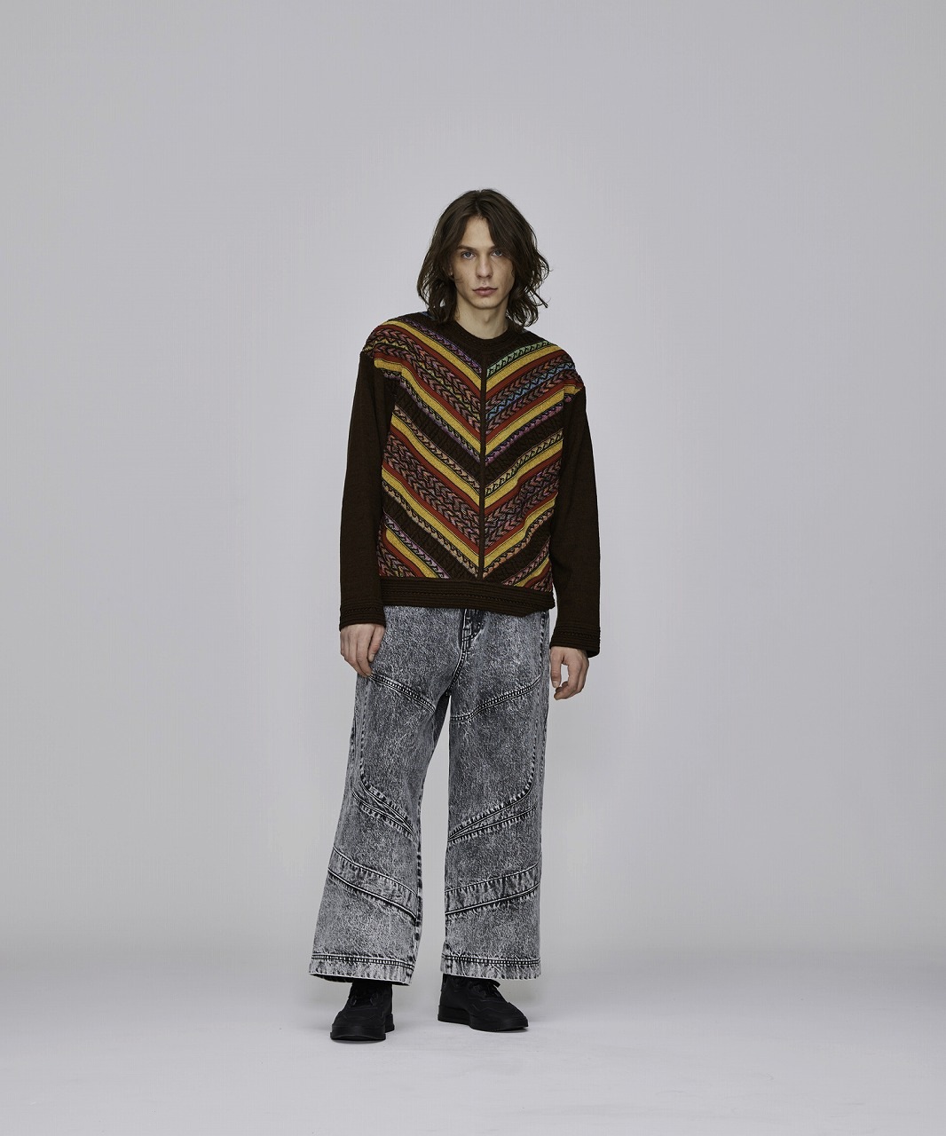 □【POIN 2倍％】IROQUOIS,イロコイ】7G MIX STRIPES PO (2色