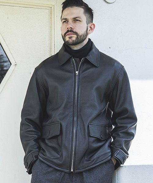 MR.OLIVEミスターオリーブ】HAIR SHEEP SOFT LEATHER / TYPE