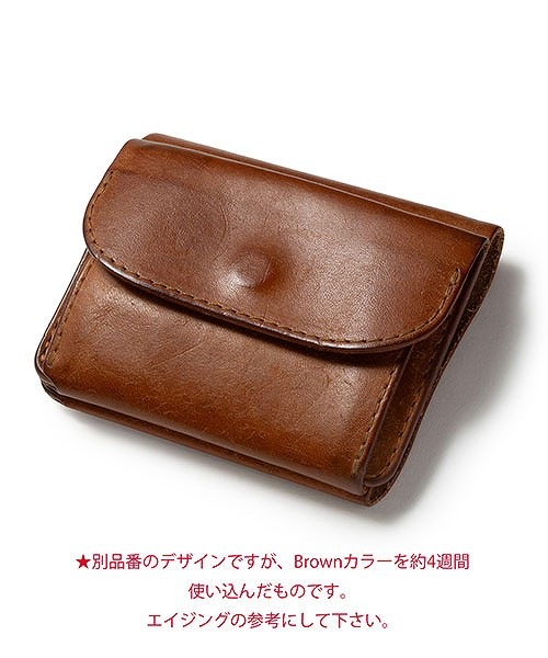 MR.OLIVEミスターオリーブ　PUEBLO LEATHER / ブラック MR.OLIVE 財布 MR.OLIVE/ミスターオリーブ PUEBLO LEATHER