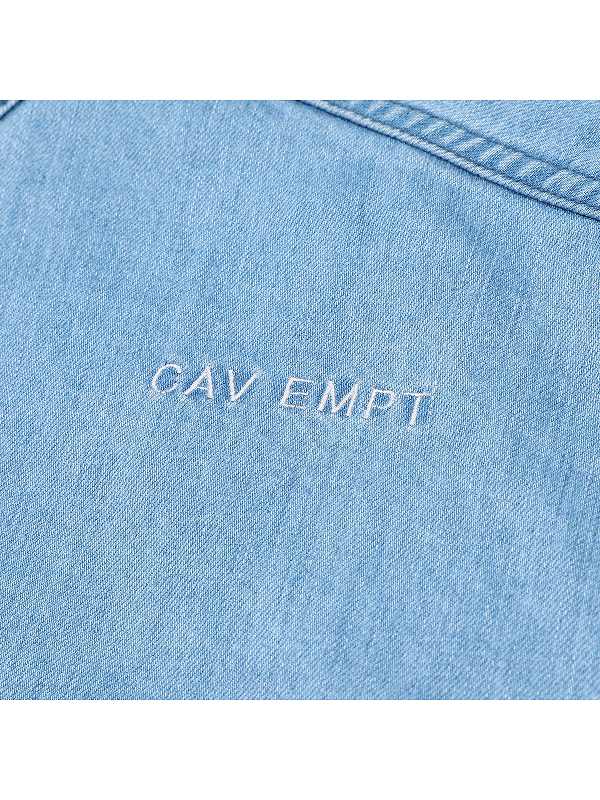 C.E/CAVEMPT】 BLEACHED DENIM HALF ZIP JACKET CES20JK20 | CAV-EMPT